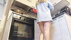 Washed Dishes With No Panties On, Wanna See?