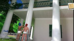 Explore the chick route in Being a Dik 20!