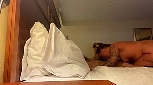Deepthroat My Big Cock in Hotel Room Cheating Session