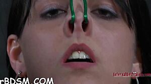 That seductive brunette is spreading her legs and masturbating right now.