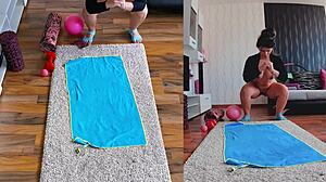 unleashing sensual side in naked yoga workout