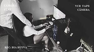 My boss gave me a massage on hidden camera.