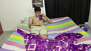 young colombian masturbates, stepmom helps with sex