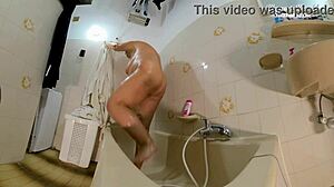 Exclamatory-Provocative Wow! Aged Lady Babet Rides Big Natural Tits to Ecstasy!