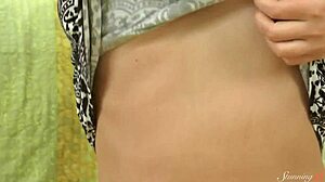 Teen cutie trisha fingers her gaping cunt in lingerie