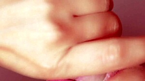 Japanese wife, are you cheating with that monster cock in close-up blowjob?