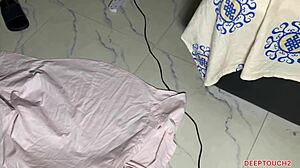 Fucking My Hot Black Ebony With Small Waist In Thong