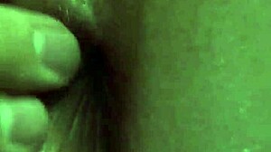 Chubby hairy milf dives deep into pussy and ass fingering for intense anal play