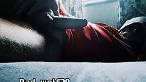 Bad Wolf28 strokes his manhood in wild homemade fitness solo