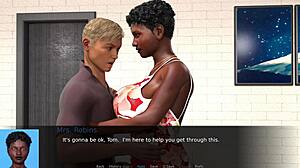 I’m so hooked on this redhead lesbian group licking and muff diving session with small tits babes.