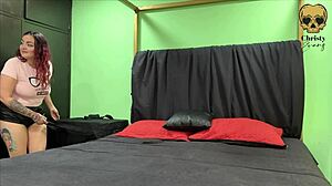 He caught me using his doll and made me suck his big cock 😏