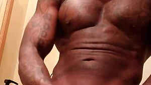 Hallelujah Johnson comes home, worships monster cock, leaves tip.