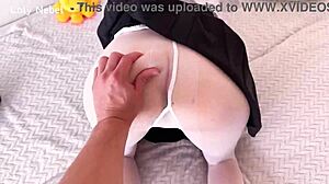 Give Stepsister Creampie For Stupidity