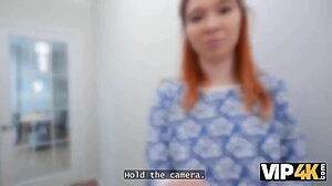 Russian College Slut Tries First Anal for Apartment Deal