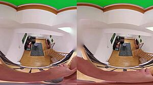 Czech vr 331 - from voyeur to lover in lingerie