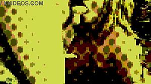 Ebony Slut Takes Intense Creampie