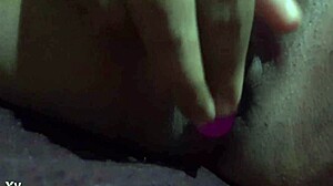 Intense masturbation with object in raw action! Watch her use it deeply and cum hard!