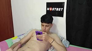 young colombian masturbates, stepmom helps with sex