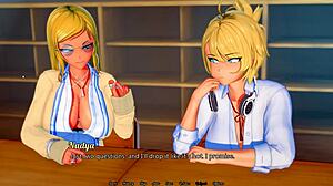 Ever Seen Hot Futa Throat Fucking in Futas World of NTR Episode 4 Gameplay?
