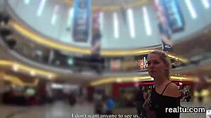 dude, this czech chick got tempted at the mall and screwed hard in pov action