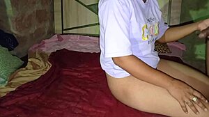 indian desi step brother bangs hot sister in law on bed