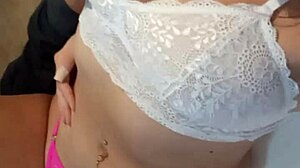 Novinho Craves My Juicy Pussy, Surprised with Wet Load!