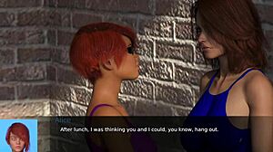 I’m so hooked on this redhead lesbian group licking and muff diving session with small tits babes.