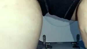 Pregnant Pornstar Outdoor Public Toilet Sex Action