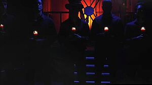 Does lola fae take double penetration in the dungeon?