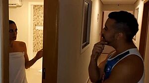 Neighbor Calls, Leads To Monster Cock Anal Domination.