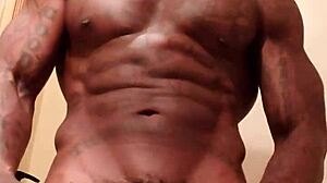 Hallelujah Johnson comes home, worships monster cock, leaves tip.