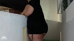 Watch me cheer up my neighbor's whore with a good fuck on hidden camera?