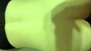 sexy wife teases with deepthroat, bent over for cum on ass