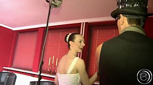 Gundula lets pain be fucked away after broken wedding 😩