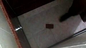 Horny Girlfriend And Friend Use Toys In Bathroom Shower Spy Scene