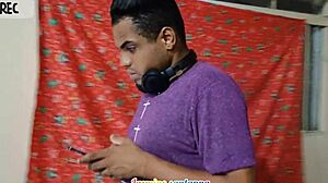 Latina Teen Pornstar Feels Intense Pleasure Using Dildo on Her Small Tits in POV