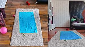 Naughty naked workout - dual cam edition watch if you dare