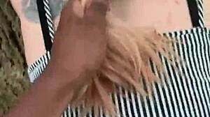 we got caught in the forest as she begged passionately