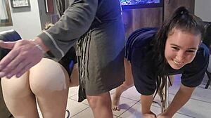 do you like me spanking your nude asses?