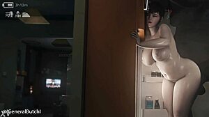 mei gets fucked by big black cock in hentai