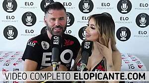 I watch Elo podcast sucking Veve Valencia's tits