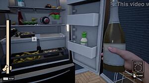 Stepmom Trapped in Washing Machine During Naughty Game