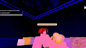 Stepmom sucks stepson's cock while father works!