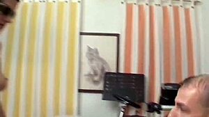 Why does the milf fuck that young cock at home?