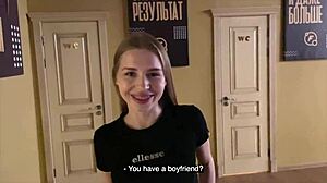 Gym Beauty Accepts Bathroom Sex Invite