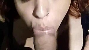 Greedy passenger sucking something in the Uber ride