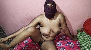 Milky boobs wife fucked hard by her husbands friend