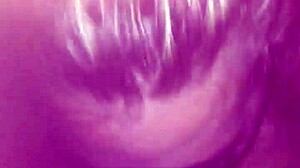 Blonde bbw casually gives sloppy blowjob to big black cock