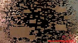 Femdom domination unfolds in intense bound session with hardcore control