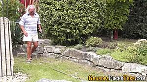 Teen hottie, you riding that old cock hard?